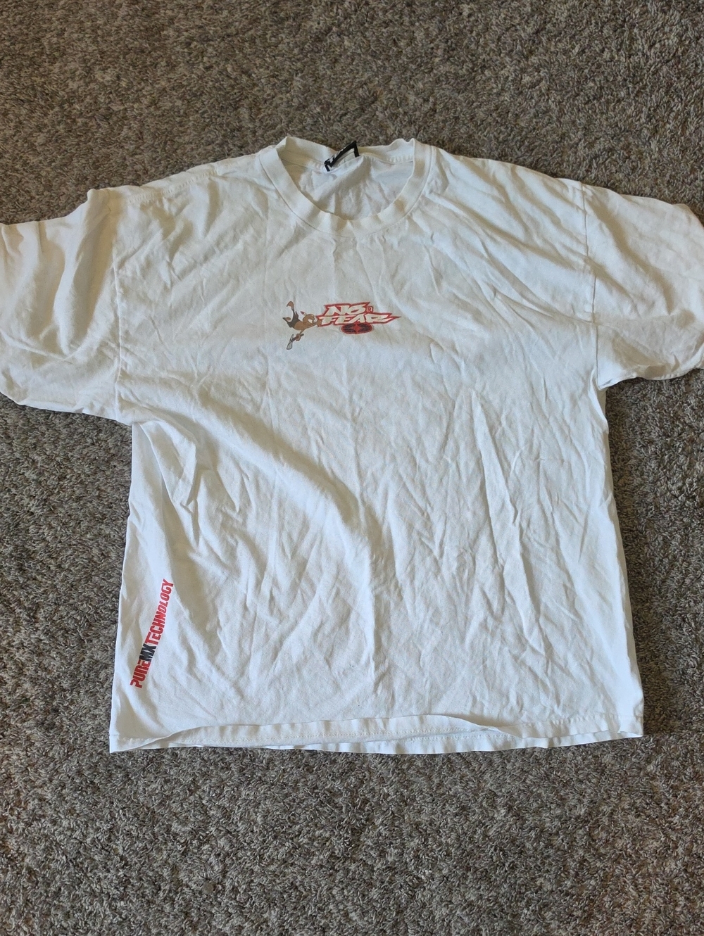 RARE VINTAGE 90s NO FEAR TRAVIS  PASTRAMA TSHIRT